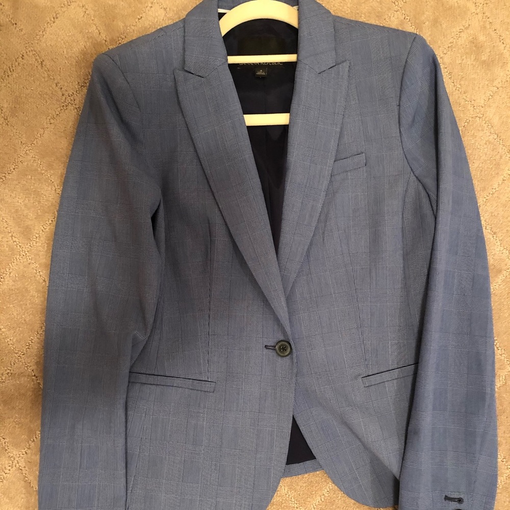 Banana Republic Blue Womens Blazer